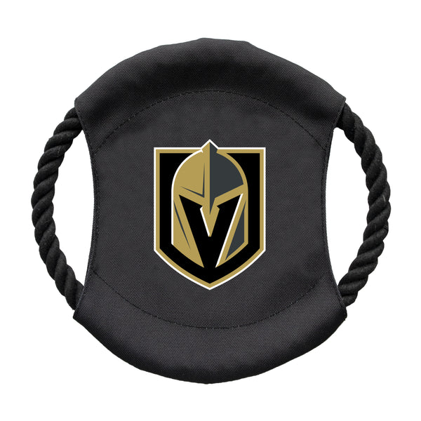 littlearth Vegas Golden Knights Team Flying Disc Pet Toy