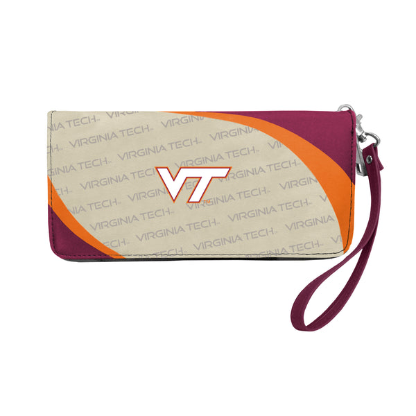 littlearth Virginia Tech Curve Zip Organizer Wallet