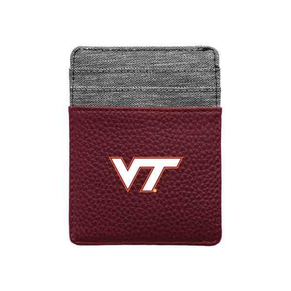 littlearth Virginia Tech Pebble Front Pocket Wallet