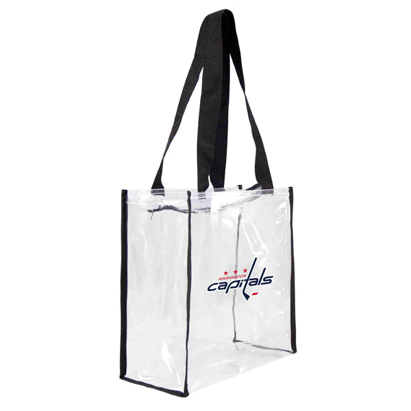 littlearth Washington Capitals Clear Square Stadium Tote