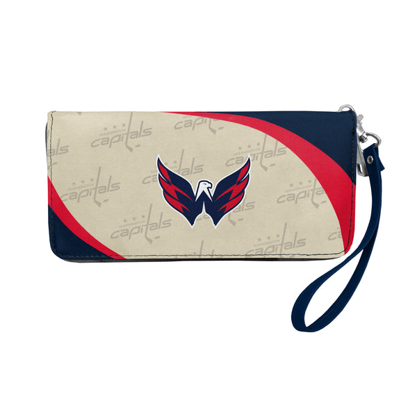 littlearth Washington Capitals Curve Zip Organizer Wallet
