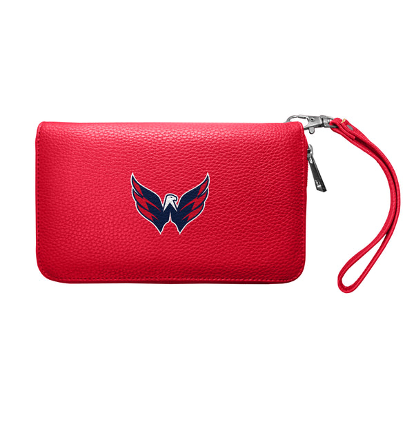 littlearth Washington Capitals Zip Organizer Wallet Pebble