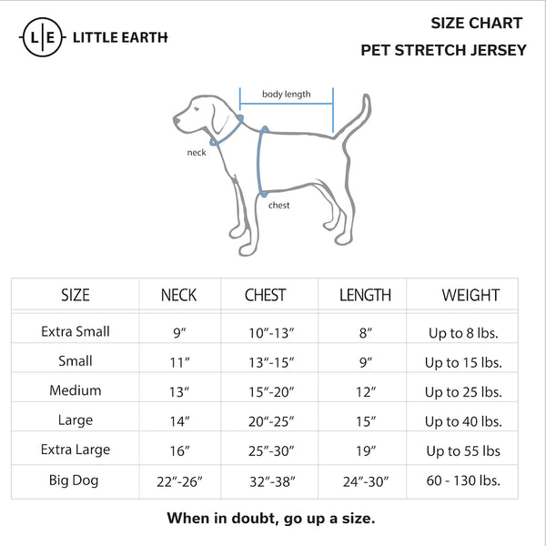 Littlearth Washington Commanders Big Pet Stretch Jersey