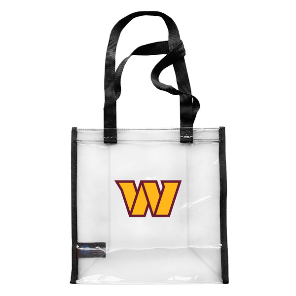 littlearth Washington Commanders Clear Advantage Tote