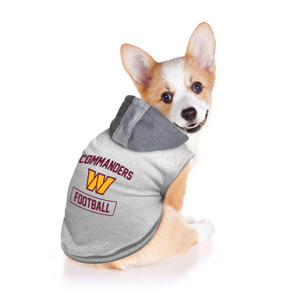 Littlearth Washington Commanders Pet Hooded Crewneck