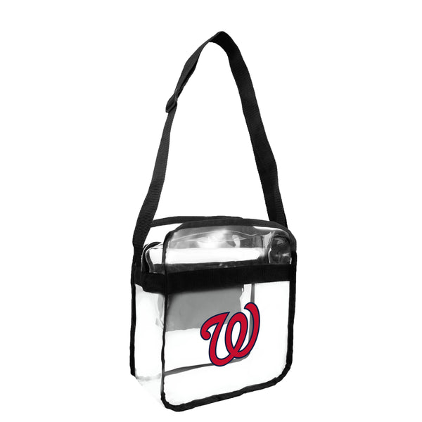 littlearth Washington Nationals Clear Carryall Crossbody