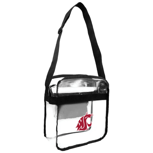 littlearth Washington State University Clear Carryall Crossbody