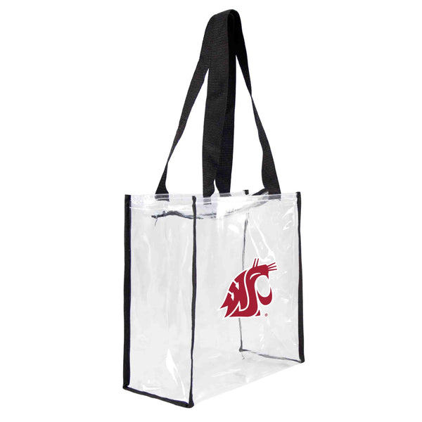 littlearth Washington State University Clear Square Stadium Tote