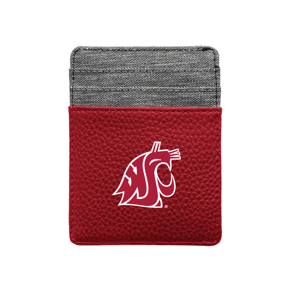 littlearth Washington State University Pebble Front Pocket Wallet