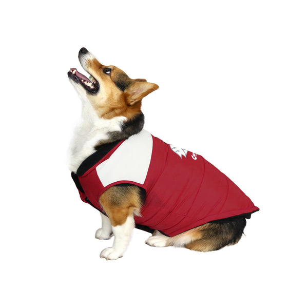 Littlearth Washington State University Pet Parka Puff Vest