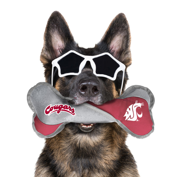 Littlearth Washington State University Pet Tug Bone