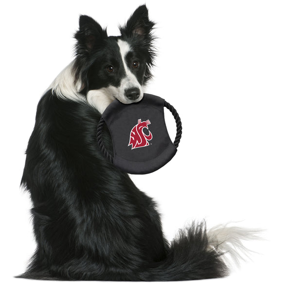 Littlearth Washington State University Team Flying Disc Pet Toy