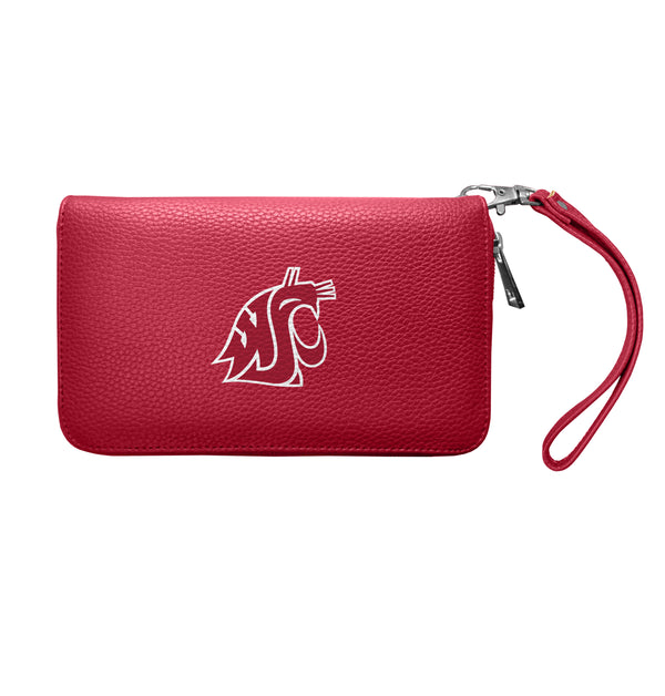 littlearth Washington State University Zip Organizer Wallet Pebble