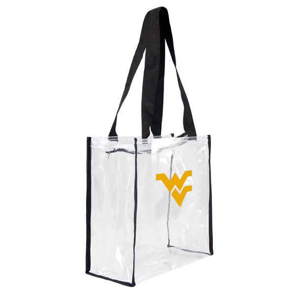 littlearth West Virginia University Clear Square Stadium Tote