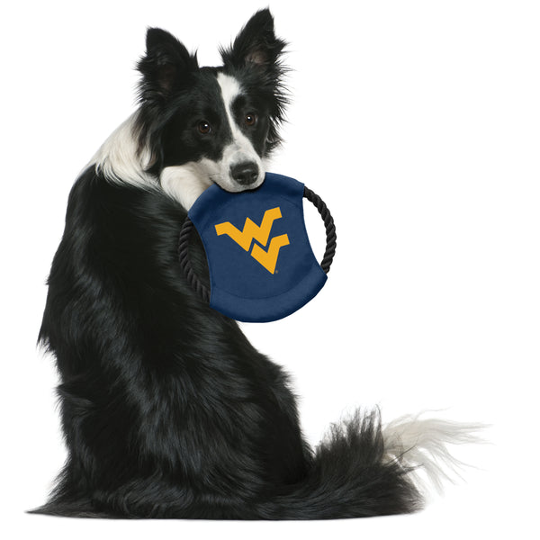 Littlearth West Virginia University Team Flying Disc Pet Toy