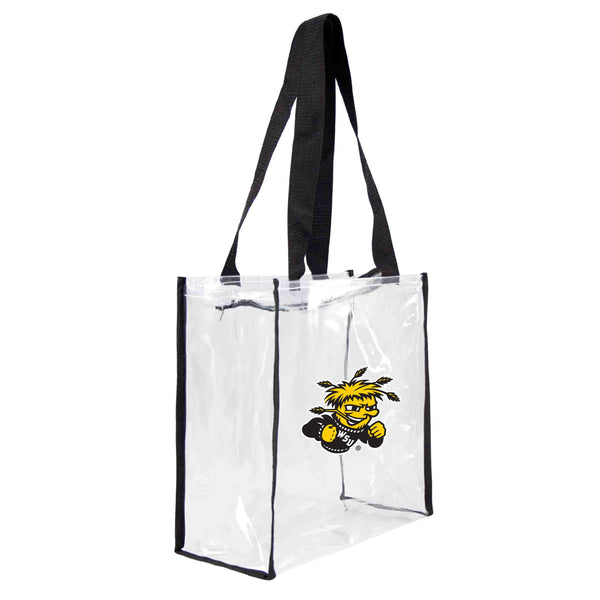 littlearth Wichita State University Clear Square Stadium Tote