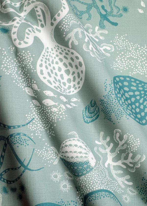 littlephant Fabric - Aquatic -Blue/blue -Tariffcode 5209590099/Origin CN