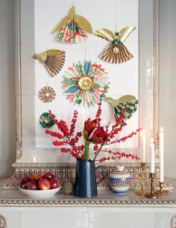 Littlephant Handcrafted Studio Work – Decoration Bird Green