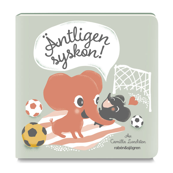 littlephant Board book - Äntligen Syskon- Swedish Edt