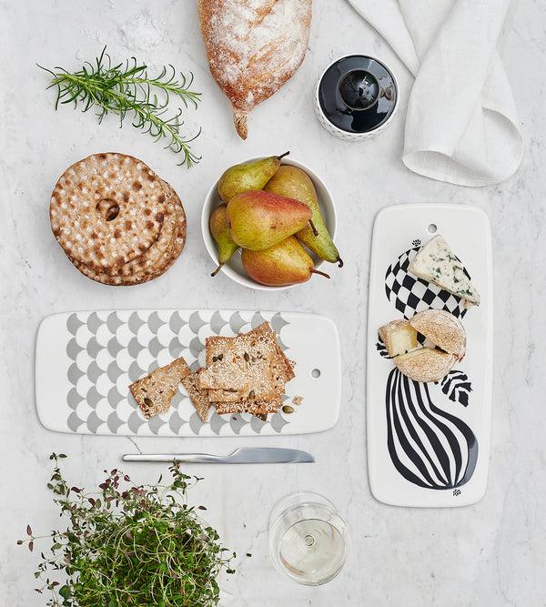 Littlephant Plate Board - Waves Gray