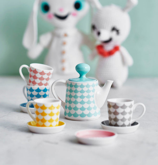 Littlephant Play Porcelain Tea Set - Waves