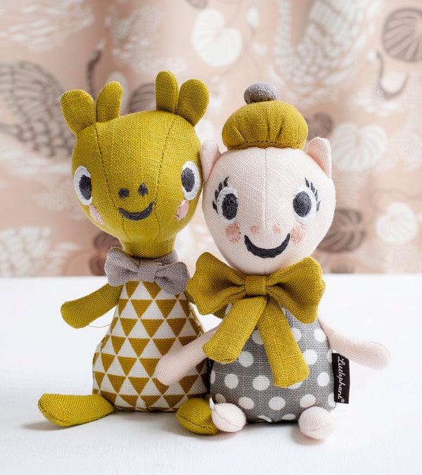 Littlephant Soft Toy Linen Doll