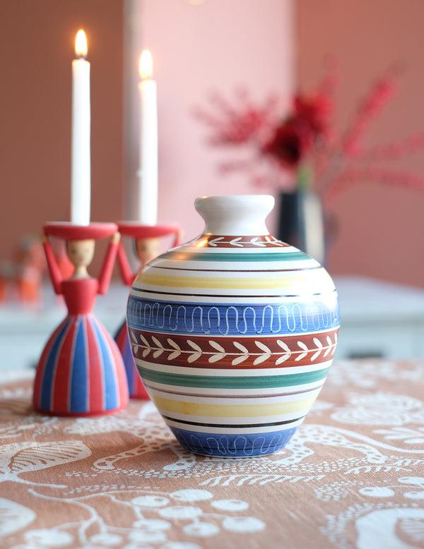 Littlephant Swedish Vintage Ceramic Vase - Nittsjö