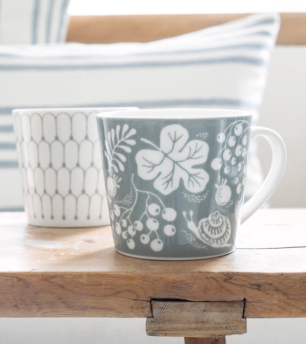 Littlephant Wild At Heart Blue - Large Porcelain Mug