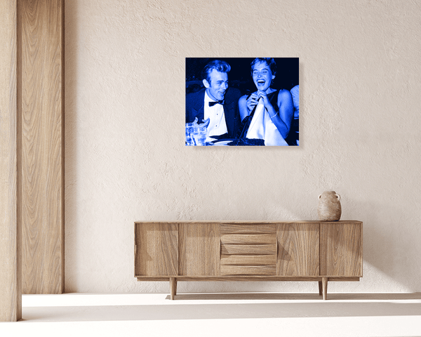 Liv Corday James Dean & Ursula Andress Date Night In Blue