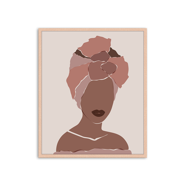 liv corday Abstract African Woman