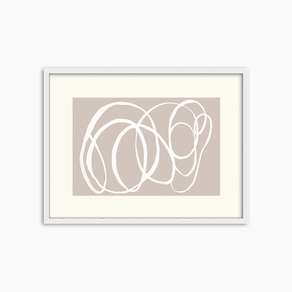 liv corday Abstract Beige