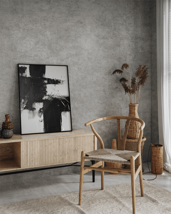 Liv Corday Abstract Black