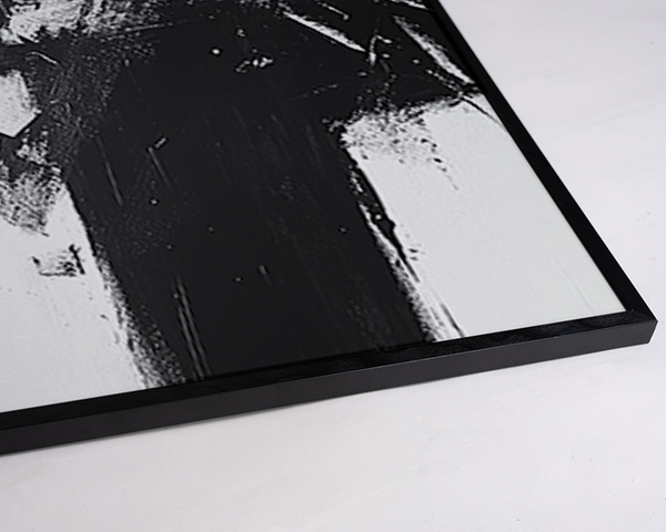 Liv Corday Abstract Black