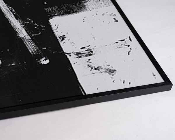 Liv Corday Abstract Black Brush