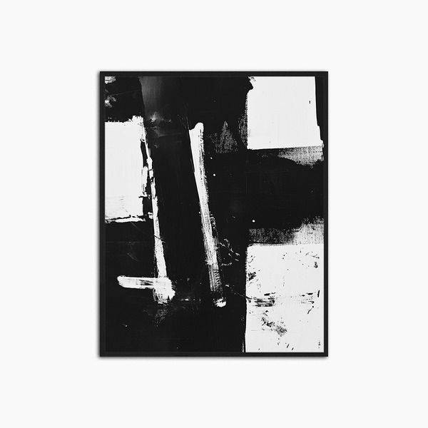 liv corday Abstract Black Brush