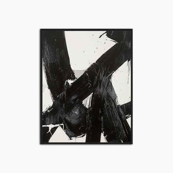 liv corday Abstract Black Brushes