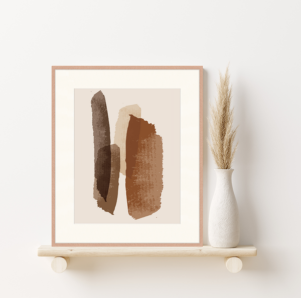 Liv Corday Abstract Brown