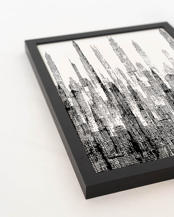 Liv Corday Abstract Cityscape