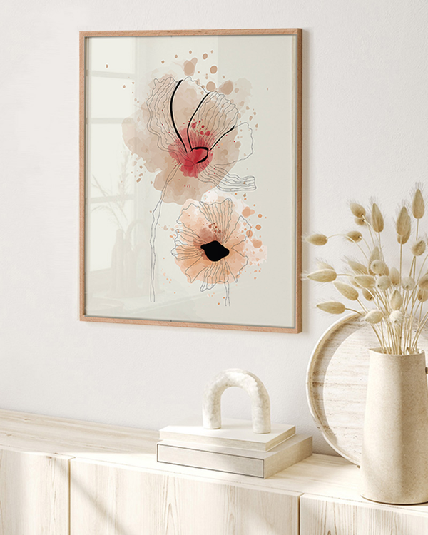 Liv Corday Abstract Flowers