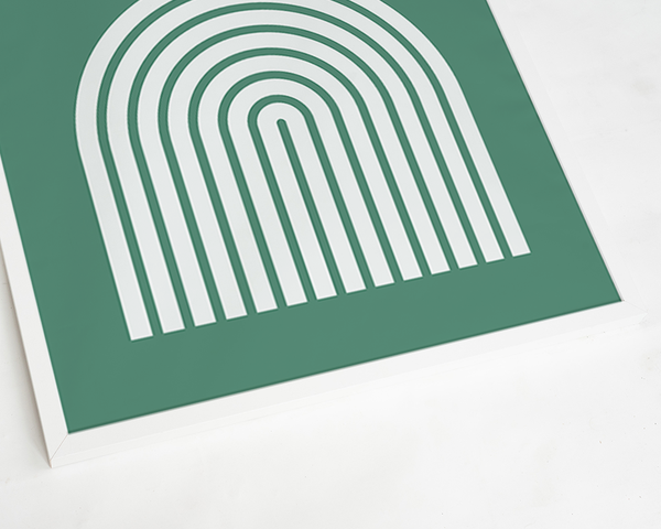 Liv Corday Abstract Green