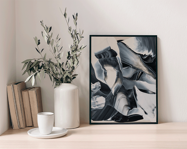 Liv Corday Abstract In Grey