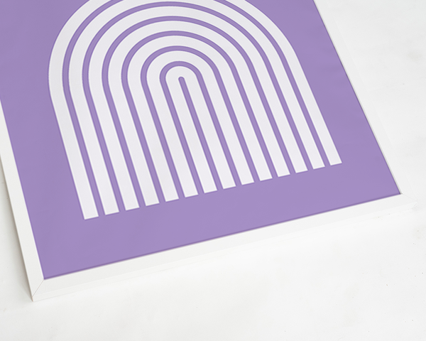 Liv Corday Abstract Lilac