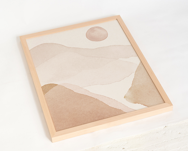 Liv Corday Abstract Mountain Landscape