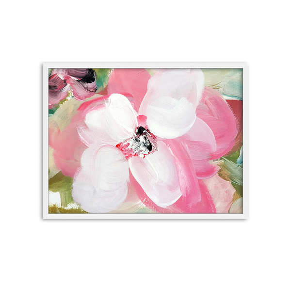 liv corday Abstract Pink Flower