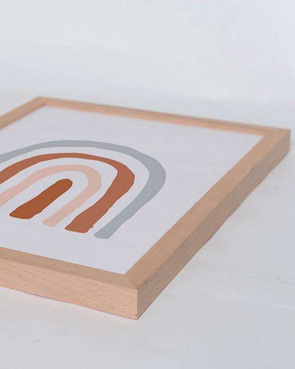 Liv Corday Abstract Rainbow