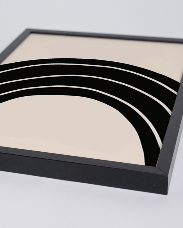 Liv Corday Abstract Scandinavian Rainbow