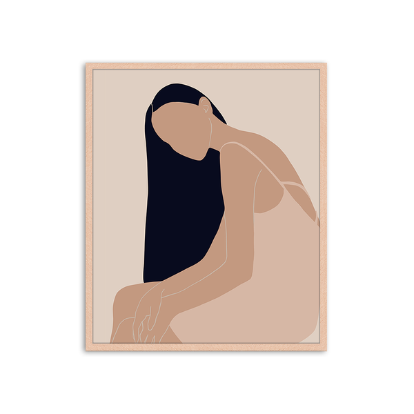 liv corday Abstract Woman Silhouette