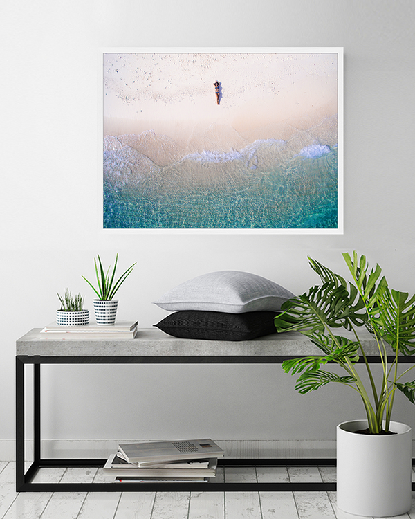 Liv Corday Alone On The Beach