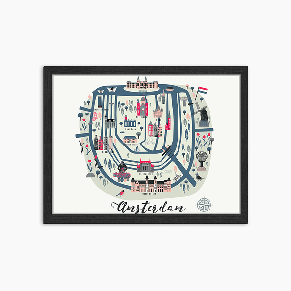 liv corday Amsterdam Cute Map