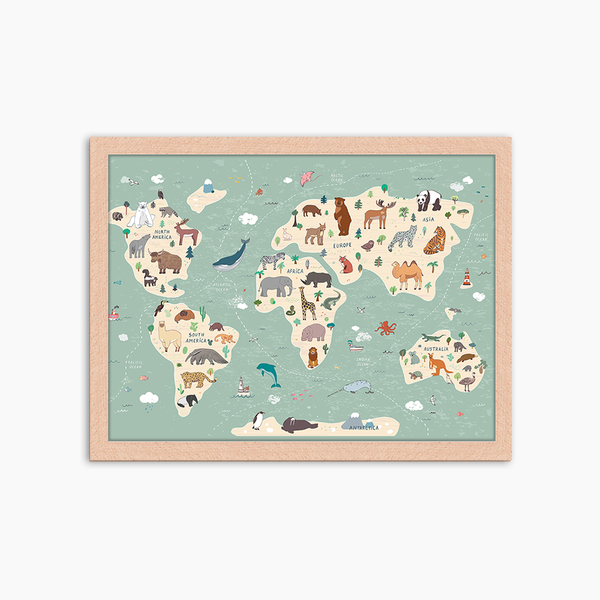 liv corday Animals World Map
